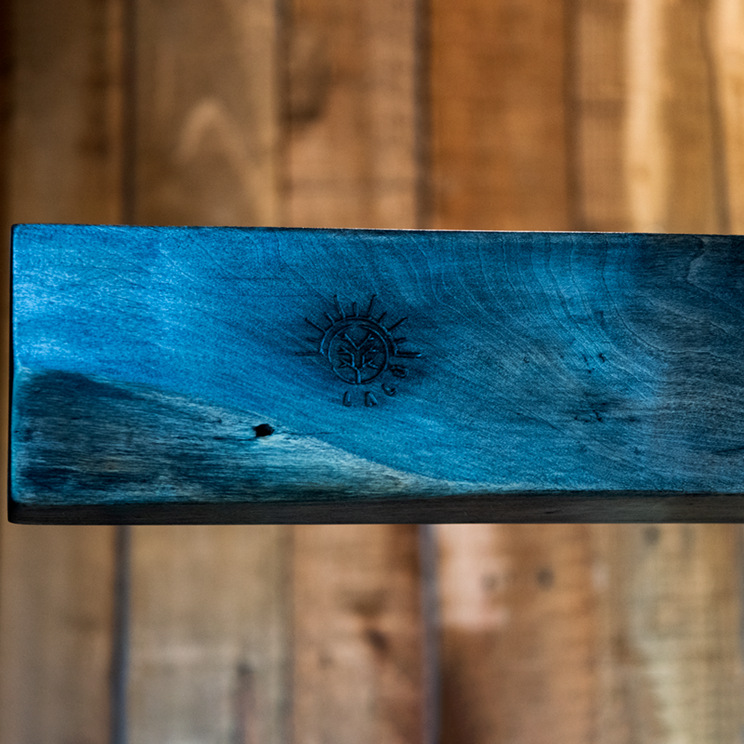 Lampara de Techo de Madera 10W Rustica "MARCO"